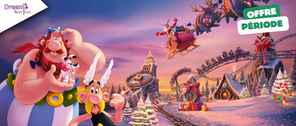 Parc ASTERIX - BILLET PERIODE HIVER 2025