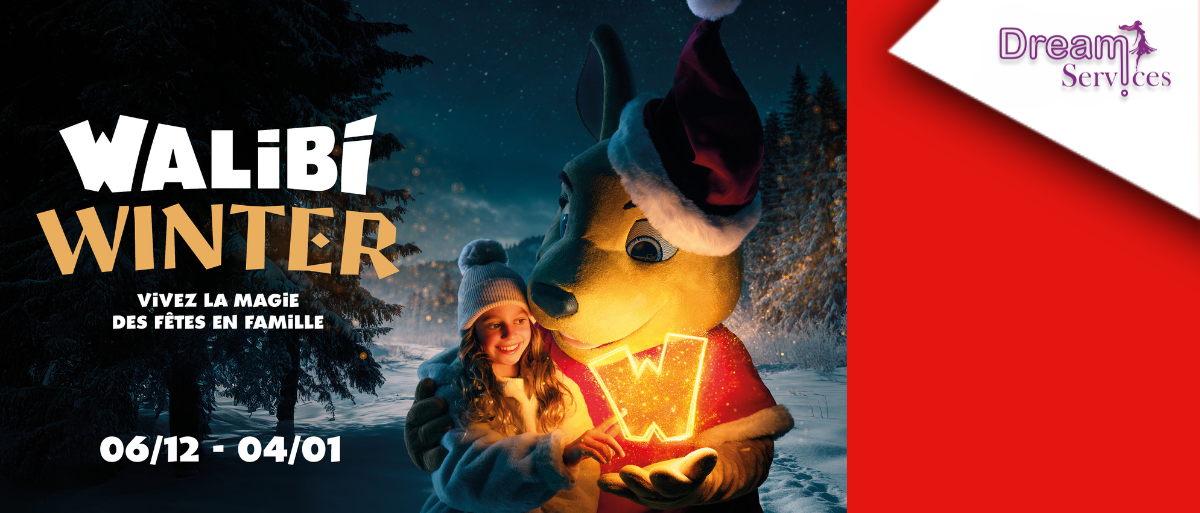 Walibi Belgium - OFFRE BILLETS PERIODE NOËL 2025